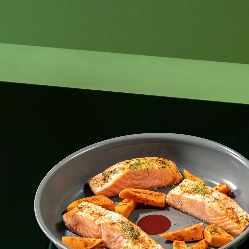 Tigaie TEFAL Renewal G0170202,  20cm, aluminiu, gri
