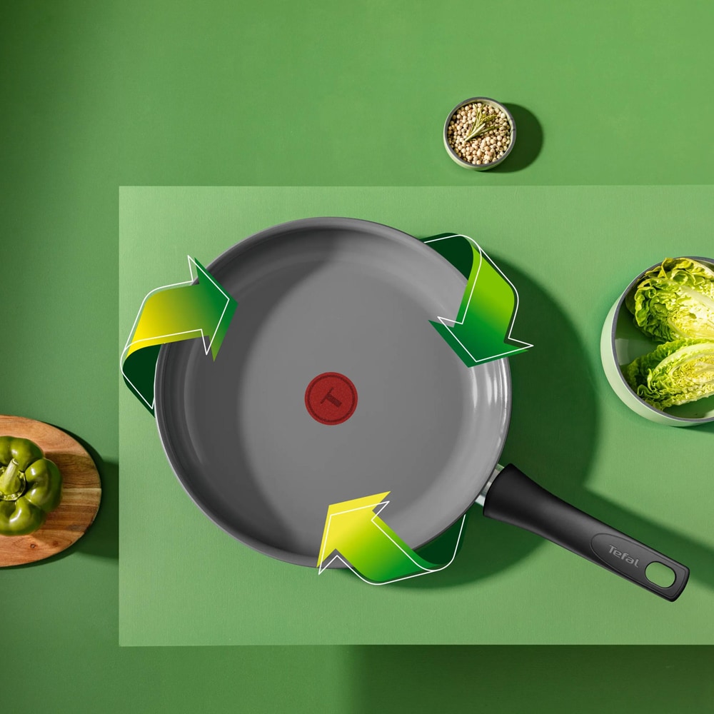 Tigaie TEFAL Renewal G0170202,  20cm, aluminiu, gri