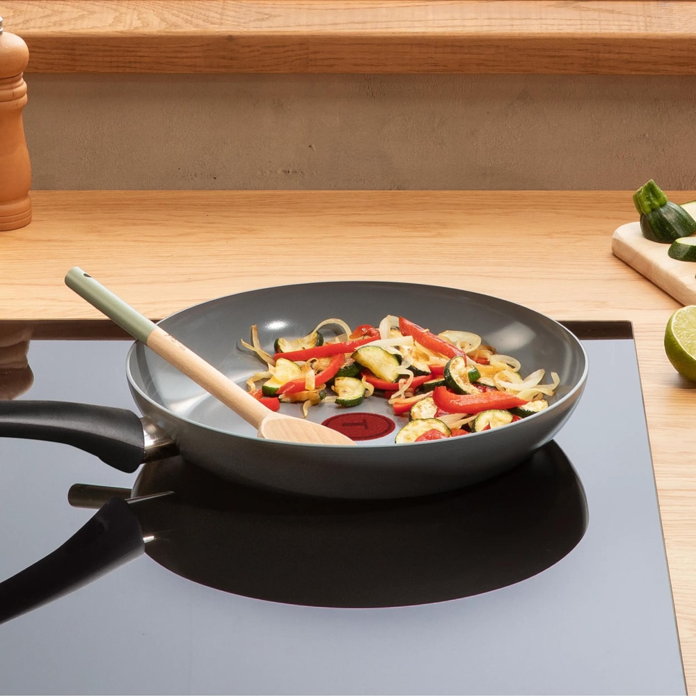 Tigaie clatite TEFAL Renewal G0173902, 28cm, aluminiu, gri