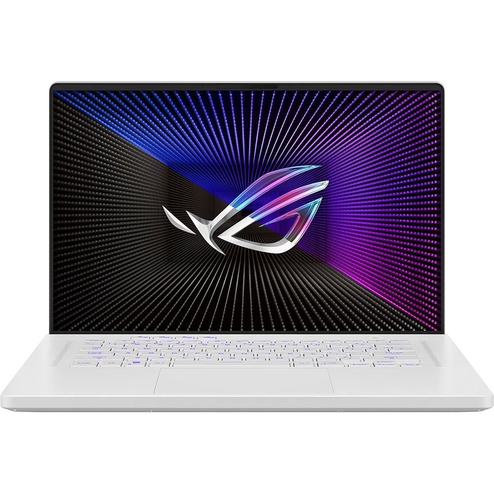 Laptop Gaming ASUS ROG Zephyrus G16 GU603VV-N4040, Intel Core i9-13900H pana la 5.4GHz, 16" QHD+, 32GB, SSD 1TB, NVIDIA GeForce RTX 4060 8GB, FreeDos, Moonlight White