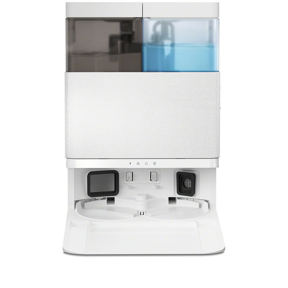 Aspirator robot IROBOT Roomba Plus 405+ G185240, 0.29l, autonomie max 180 min, functie mop, alb