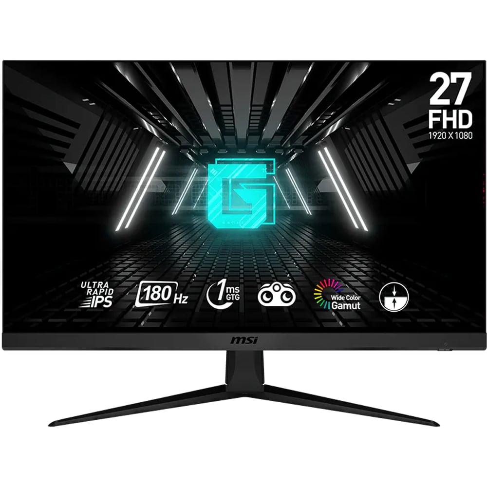 Monitor Gaming LED Ultra Rapid IPS MSI G2712F, 27", Full HD, 180Hz, Adaptive Sync, 1ms, negru