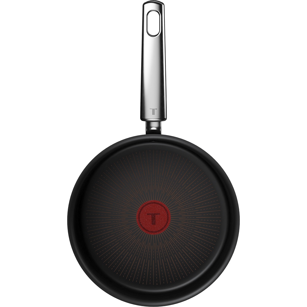 Cratita cu capac TEFAL Excelence G3282343, aluminiu, 18cm, negru