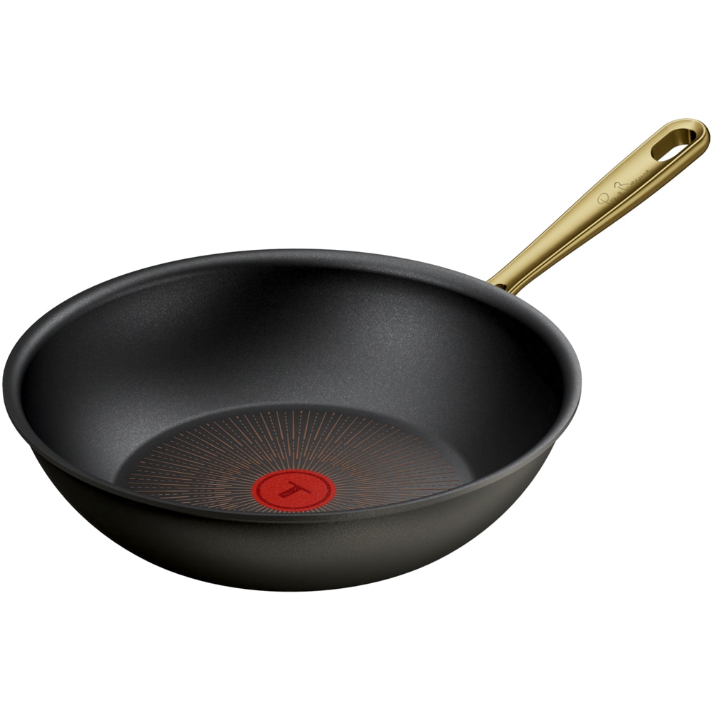 Tigaie Wok TEFAL Bocuse G3371902, aluminiu, 28cm, gri