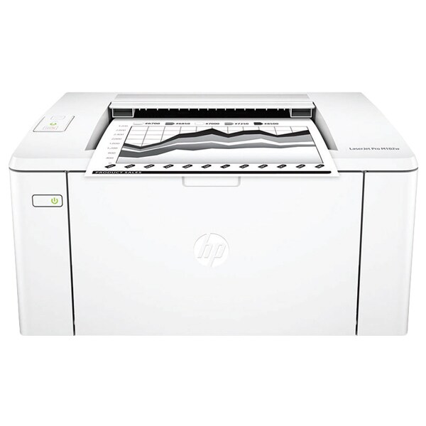 Imprimanta laser monocrom HP LaserJet Pro M102w, A4, USB, Wi-Fi, alb