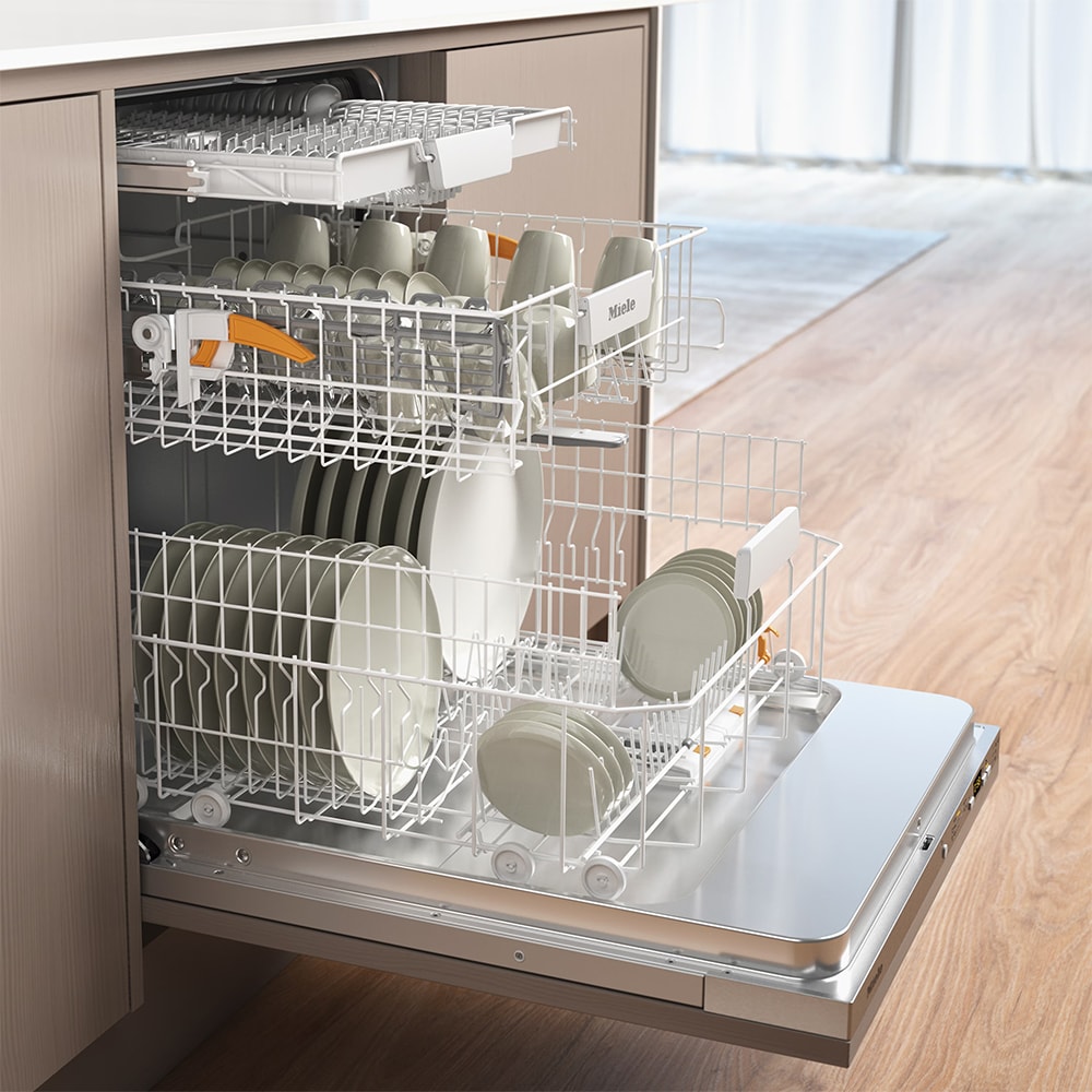 Masina de spalat vase incorporabila MIELE G 5651 SCVi Active, 14 seturi, 5 programe, 60 cm, Clasa A, panou comanda inox