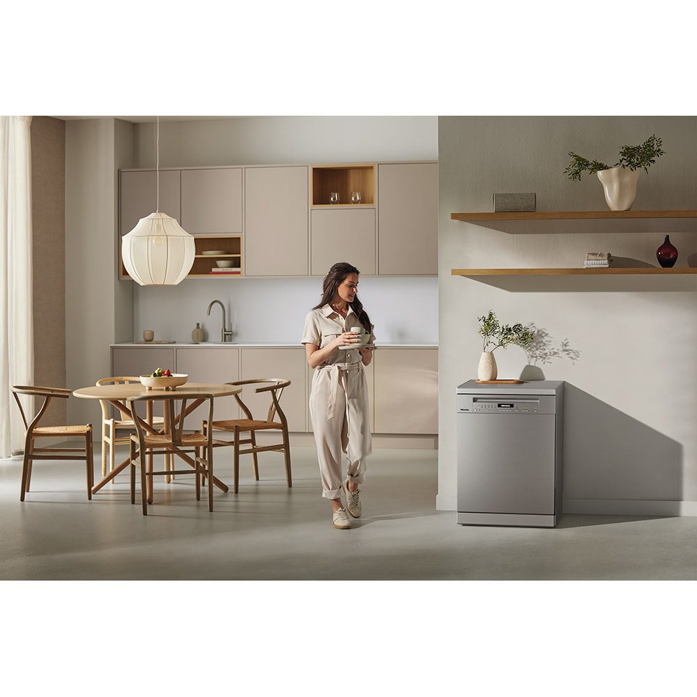 Masina de spalat vase independenta MIELE G 7040 SC Front AutoDos, 14 seturi, 5 programe, 60 cm, Clasa A, inox