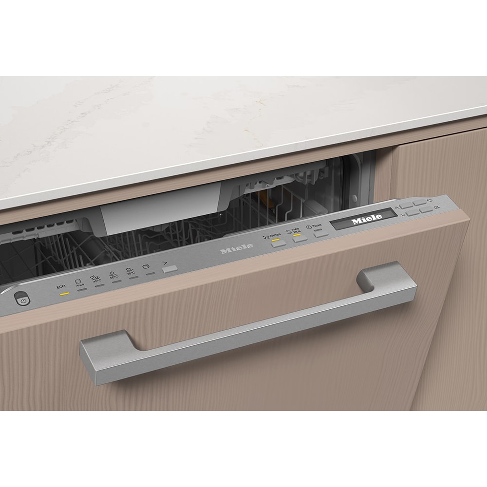 Masina de spalat vase incorporabila MIELE G 7080 SCVi AutoDos, 14 seturi, 5 programe, 60 cm, Clasa A, panou comanda inox