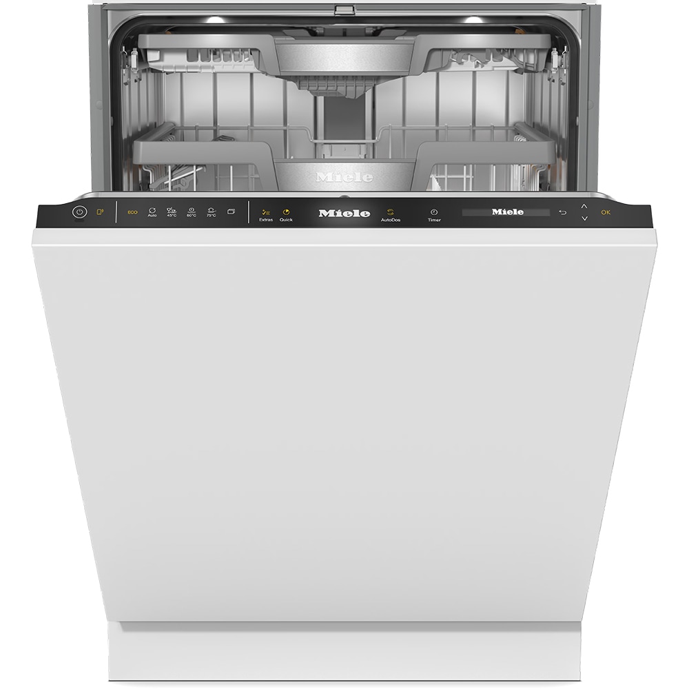 Masina de spalat vase incorporabila MIELE G 7795 SCVi XXL AutoDos K2O, 14 seturi, 5 programe, 60 cm, Clasa A, panou comanda negru