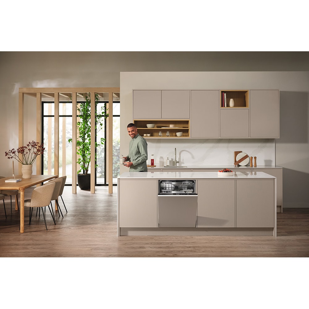 Masina de spalat vase incorporabila MIELE G 7795 SCVi XXL AutoDos K2O, 14 seturi, 5 programe, 60 cm, Clasa A, panou comanda negru