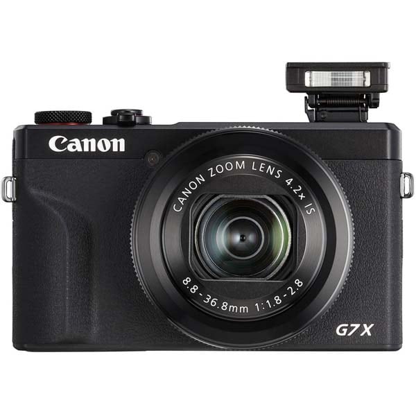Camera foto digitala CANON PowerShot G7X MARK III + Acumulator Canon NB-13L, 4K, 20.1Mp, 4.2x, 3 inch, Negru