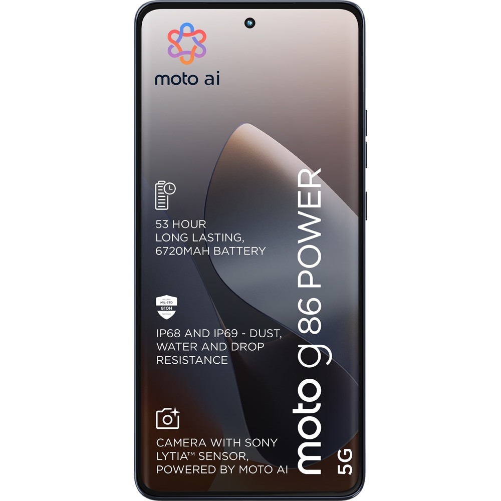 Telefon MOTOROLA G86 Power, 256GB, 12GB RAM, Dual SIM, Spellbound