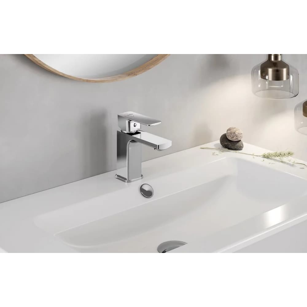 Baterie lavoar GALA Cubo 3987000, metal, argintiu