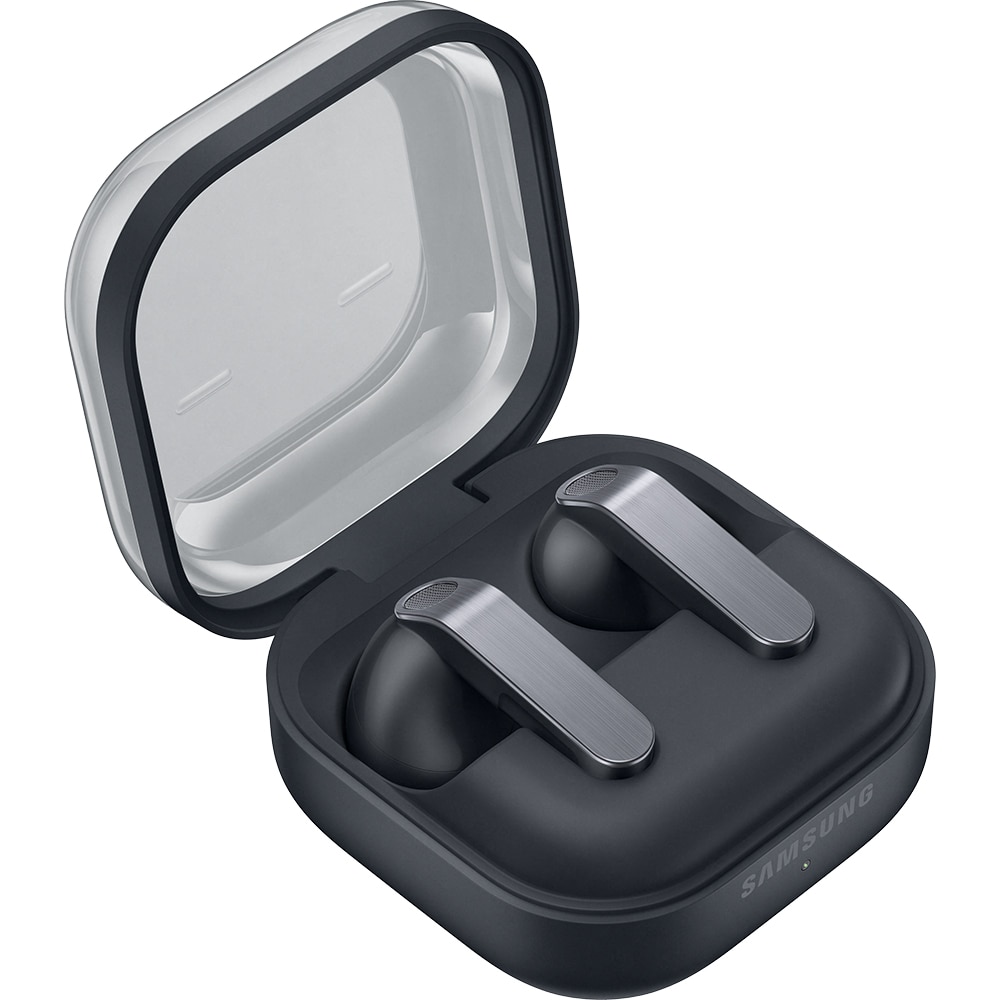 Casti SAMSUNG Galaxy Buds4, True Wireless, Bluetooth, In-Ear, Microfon, Noise Cancelling, Carcasa incarcare wireless, negru