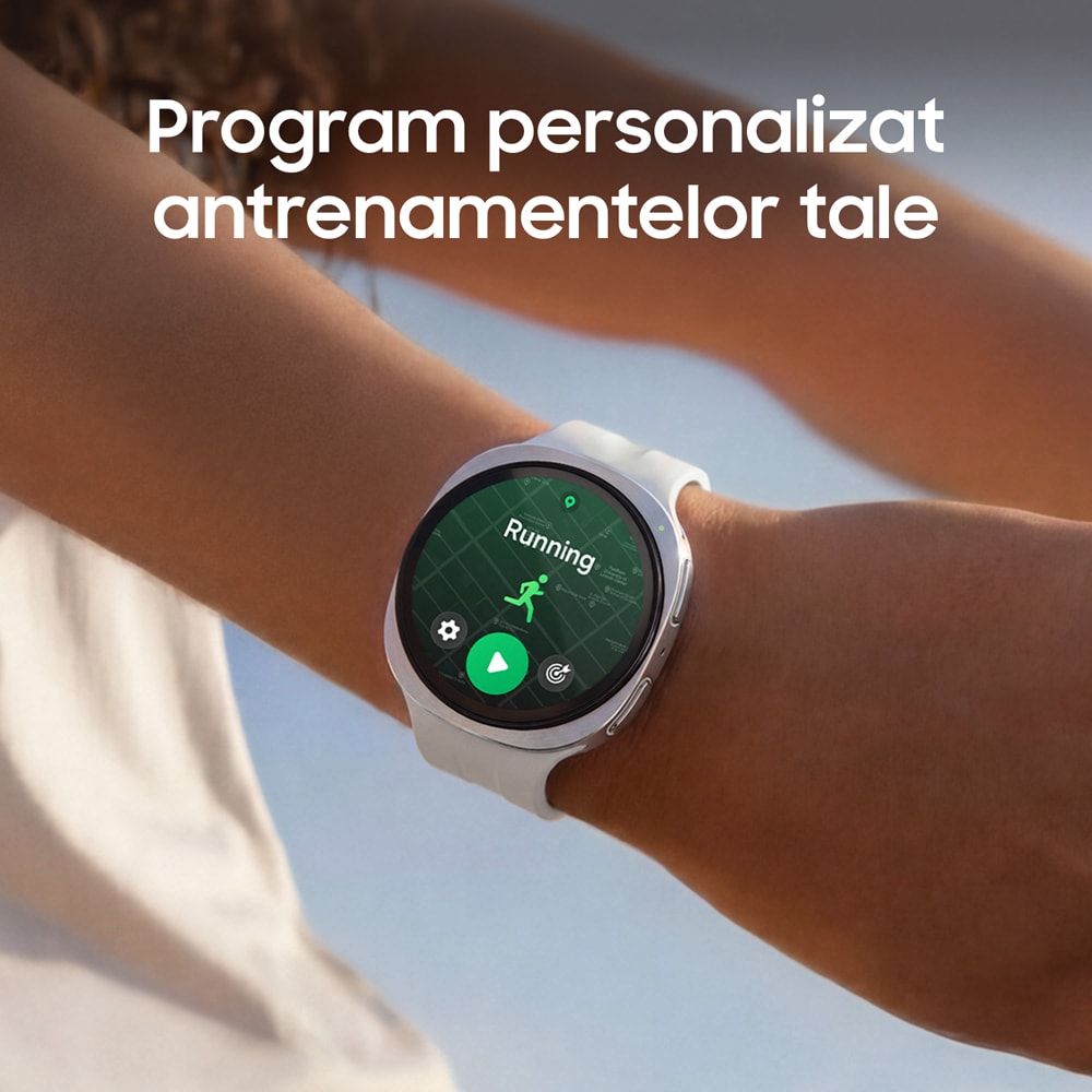 Smartwatch SAMSUNG Galaxy Watch9, 44mm, LTE, Wi-Fi, Android, Silver