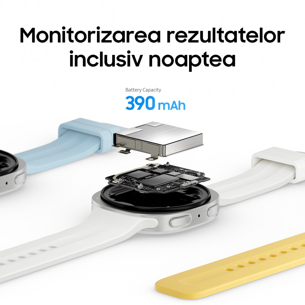Smartwatch SAMSUNG Galaxy Watch9, 44mm, LTE, Wi-Fi, Android, Silver