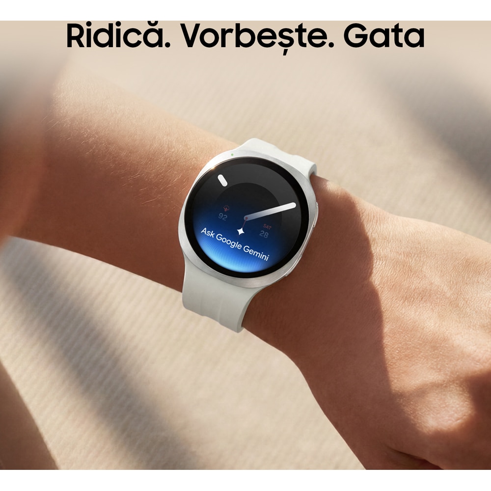 Smartwatch SAMSUNG Galaxy Watch9, 44mm, LTE, Wi-Fi, Android, Silver