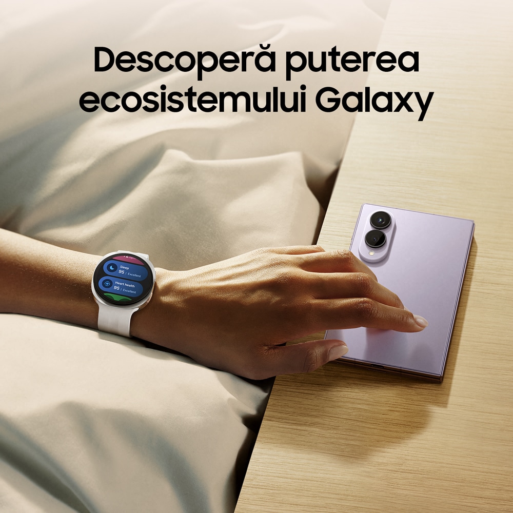 Smartwatch SAMSUNG Galaxy Watch9, 44mm, LTE, Wi-Fi, Android, Silver