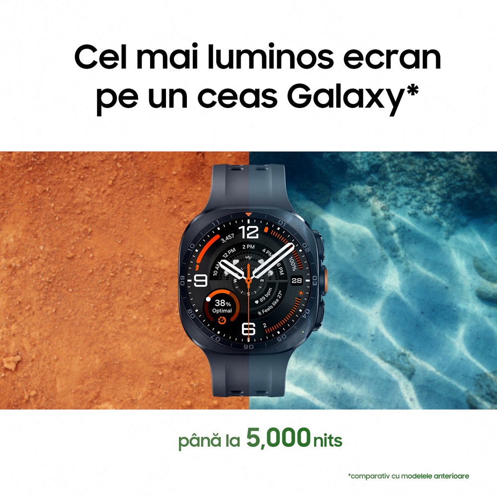 Smartwatch SAMSUNG Galaxy Watch Ultra2, LTE, Wi-Fi, Android, Graphite