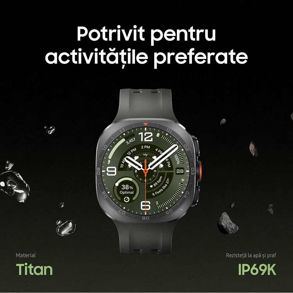 Smartwatch SAMSUNG Galaxy Watch Ultra2, LTE, Wi-Fi, Android, Graphite