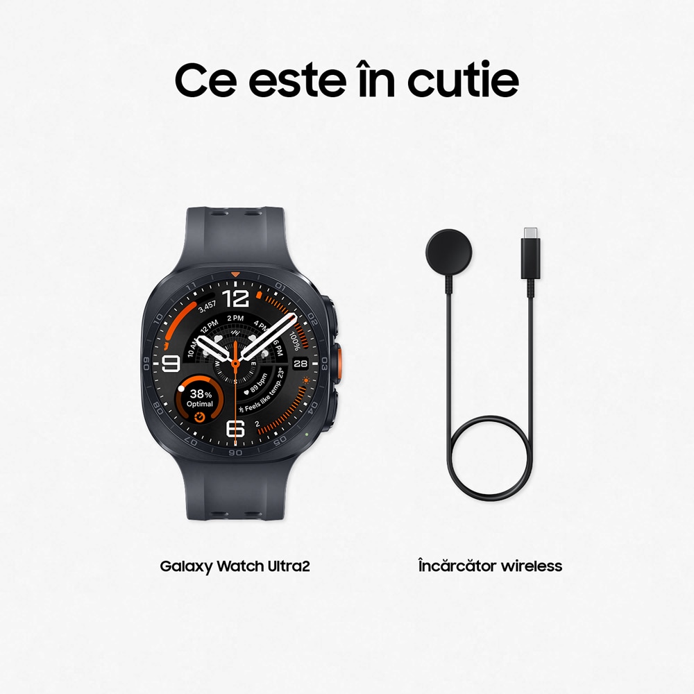 Smartwatch SAMSUNG Galaxy Watch Ultra2, LTE, Wi-Fi, Android, Graphite
