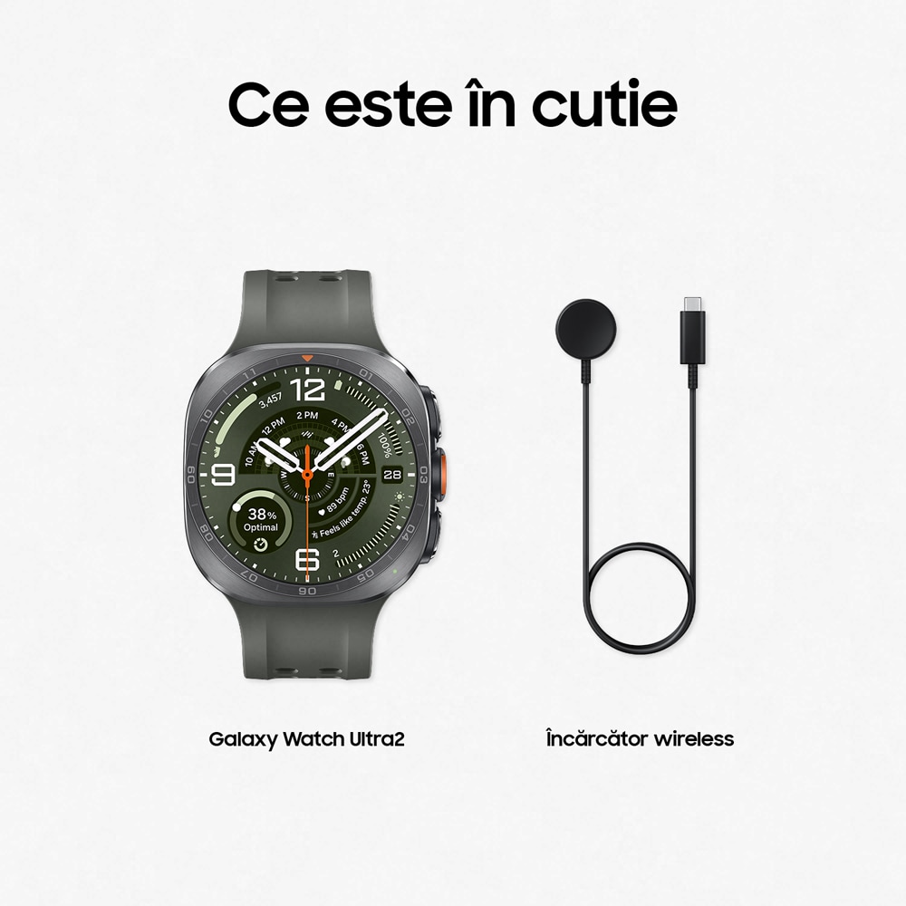 Smartwatch SAMSUNG Galaxy Watch Ultra2, LTE, Wi-Fi, Android, Silver