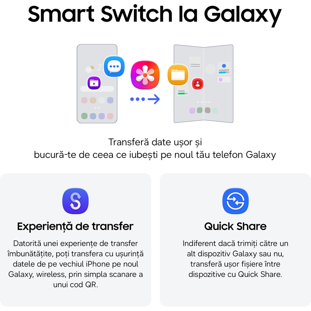 Telefon SAMSUNG Galaxy Z Fold8 5G, 512GB, 12GB RAM, Dual SIM, Lavender