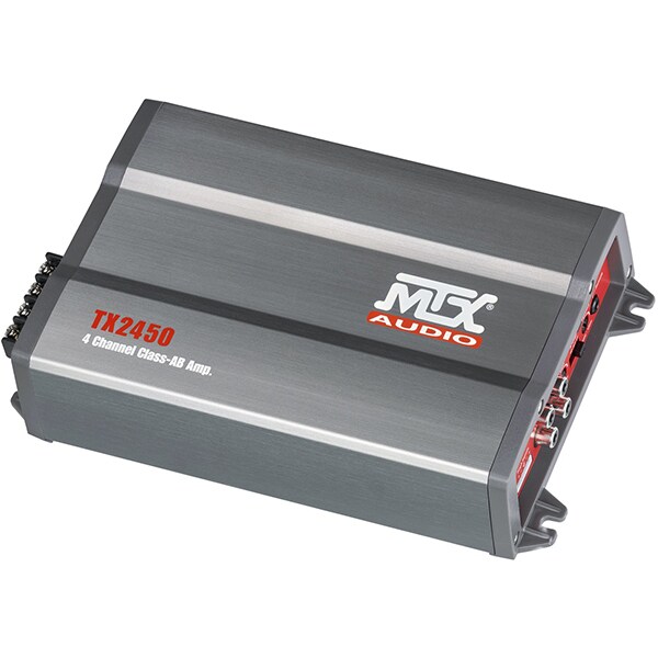 Amplificator auto MTX TX2450, 4 canale, 300W