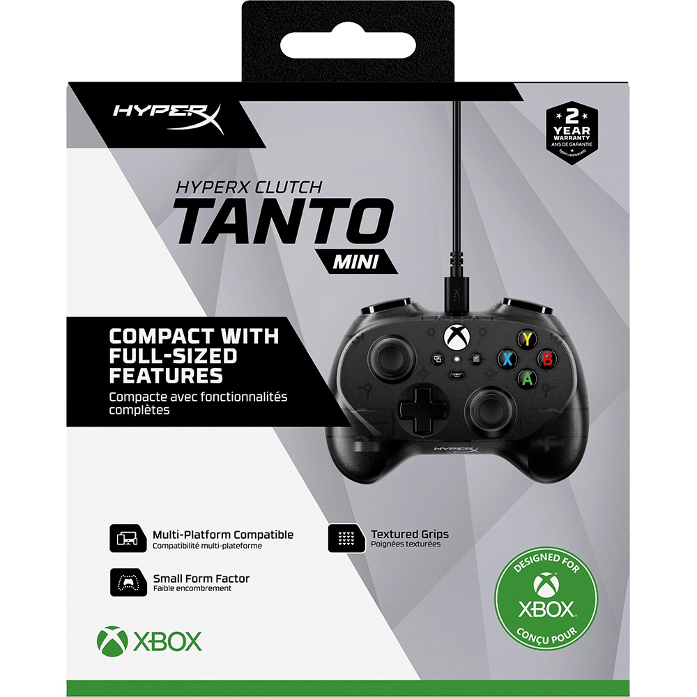 Controller HyperX Clutch Tanto Mini (Xbox/PC), negru
