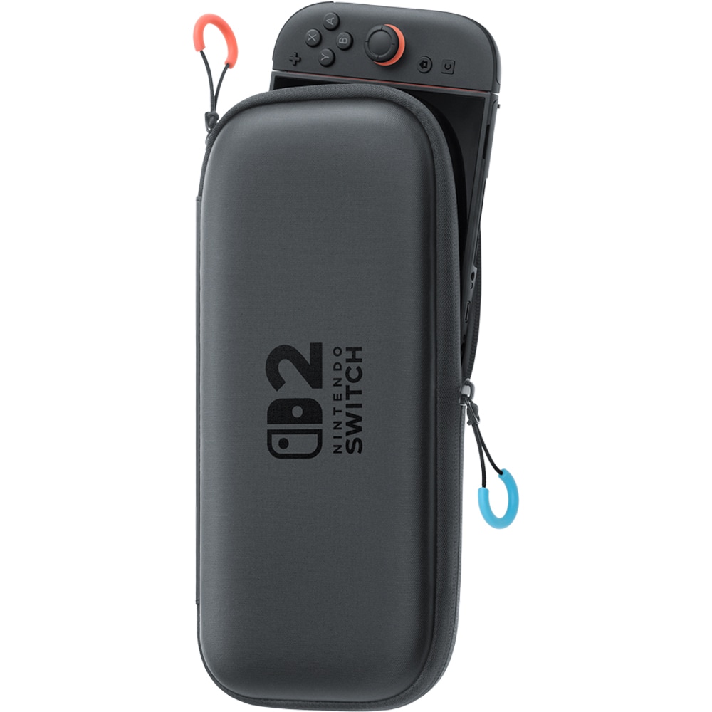 Husa transport + Folie de protectie pentru Nintendo Switch 2, negru