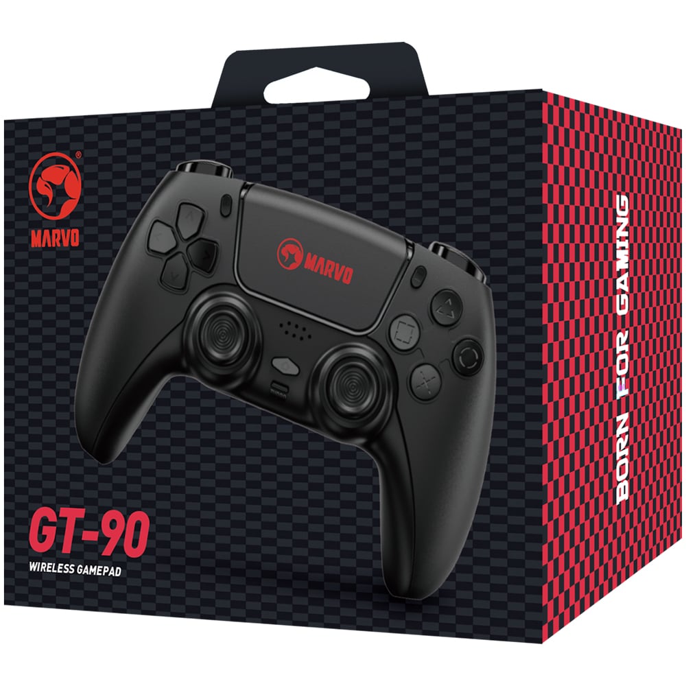 Gamepad Wireless MARVO GT-90 (PS4/PC/Android/IOS), negru