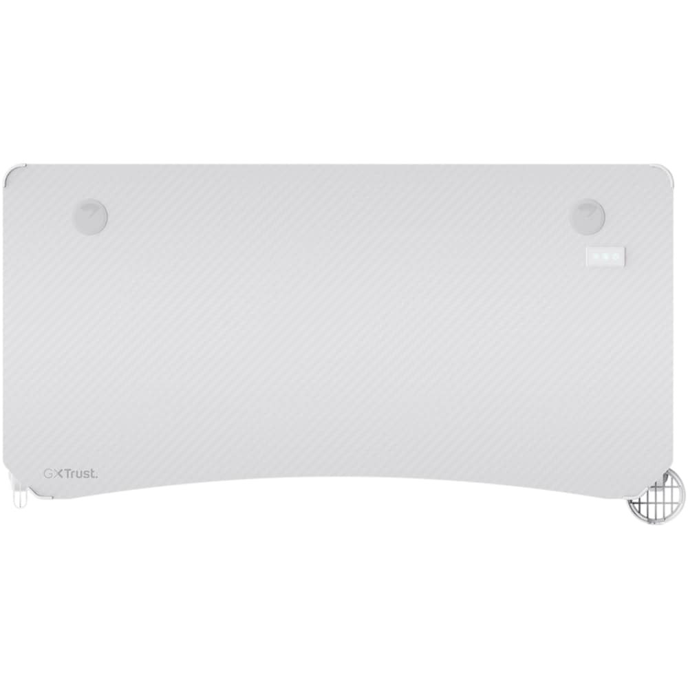 Birou Gaming TRUST GXT 709 Luminus, RGB, alb