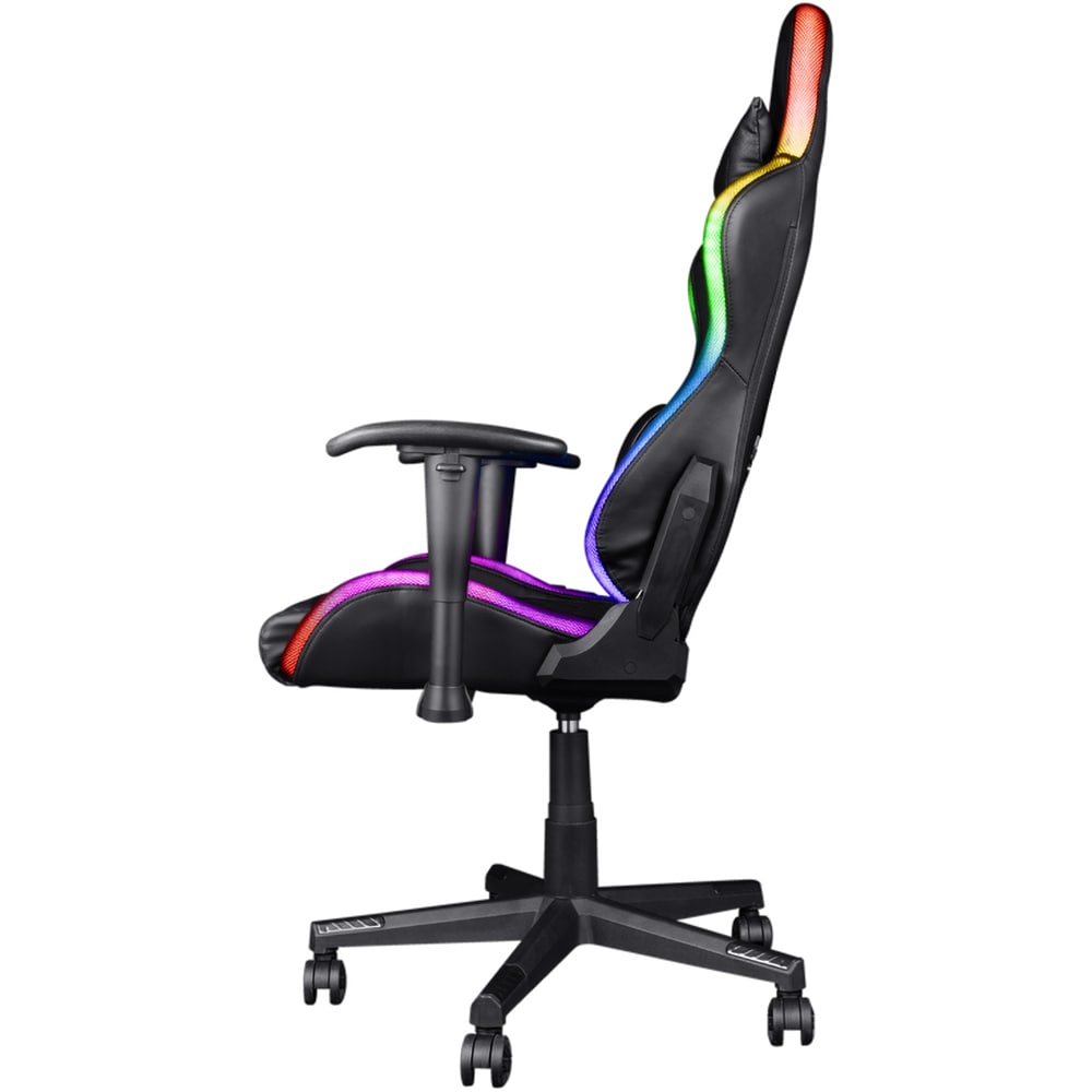 Scaun Gaming TRUST GXT 716 Rizza, RGB, negru