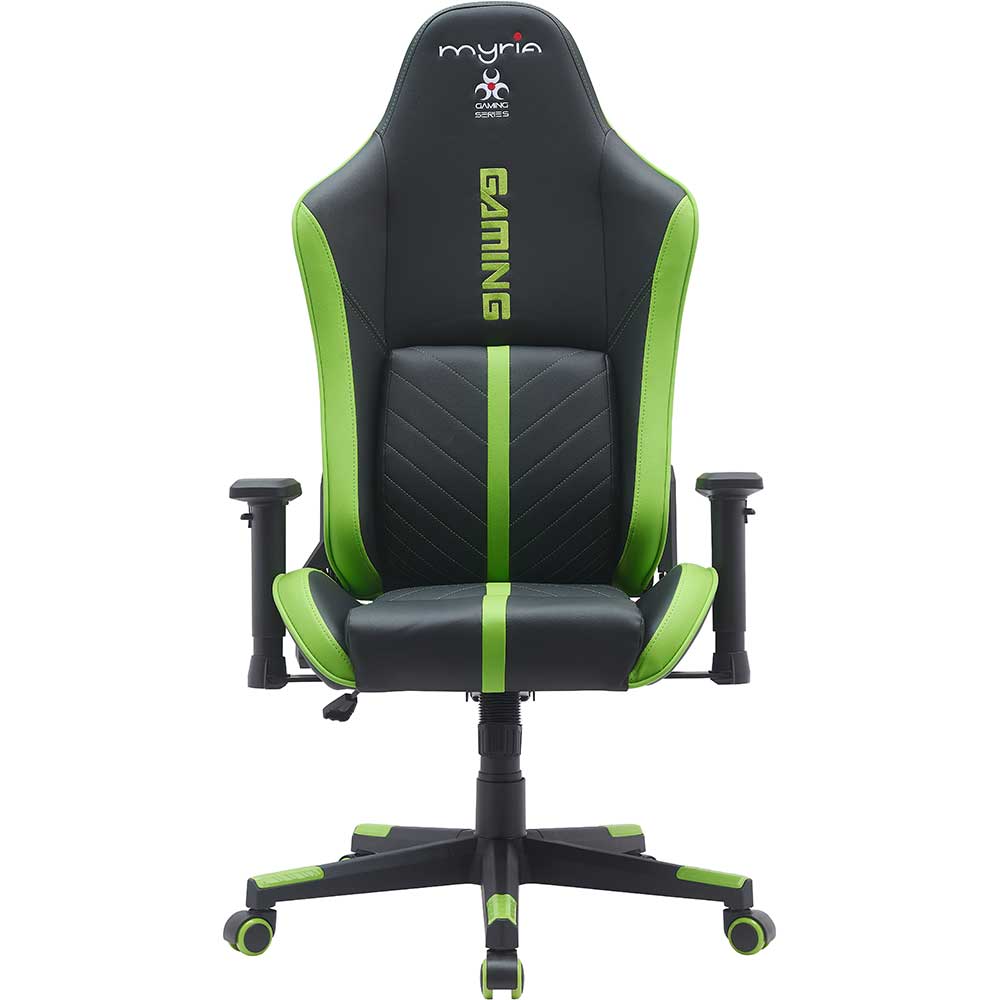 Scaun Gaming MYRIA MG7422, negru-verde