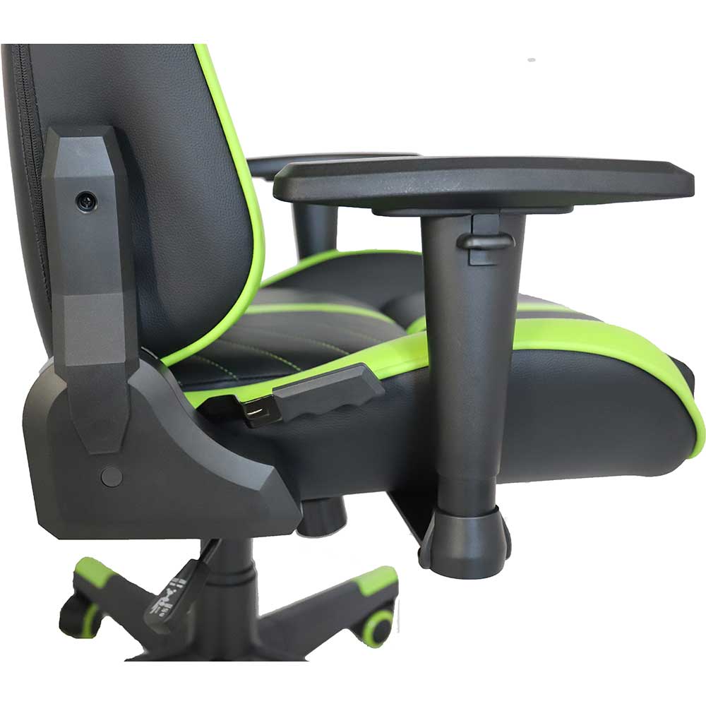 Scaun Gaming MYRIA MG7422, negru-verde