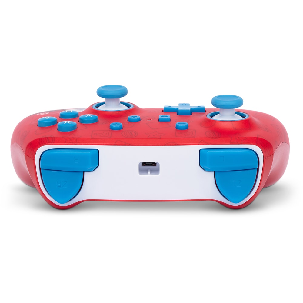 Controller POWERA Enhanced - Woo-hoo Mario pentru Nintendo Switch NSGP0001-01, rosu