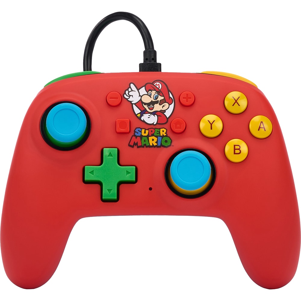 Controller POWERA Nano - Mario Medley pentru Nintendo Switch NSGP0123-01, rosu