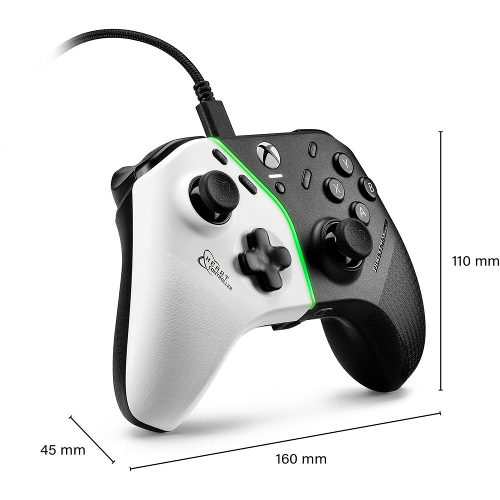 Controller THRUSTMASTER Heart, Xbox/PC, negru-alb