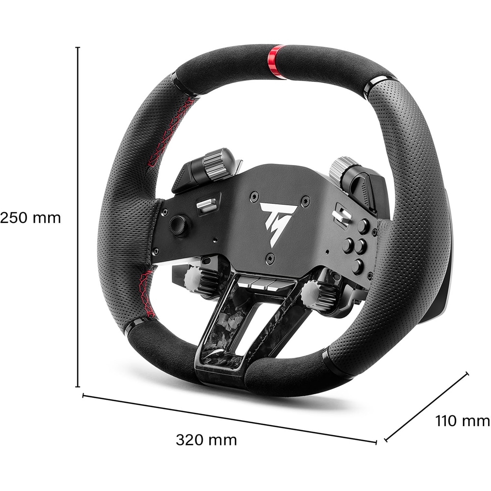 Volan Gaming THRUSTMASTER Hypercar Wheel Add-On, PS5/PS4/Xbox Series/Xbox One/PC, negru