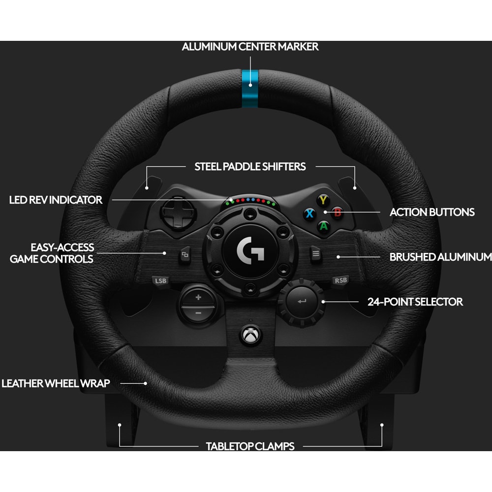 Volan gaming LOGITECH TrueForce G923 (PC/Xbox One)
