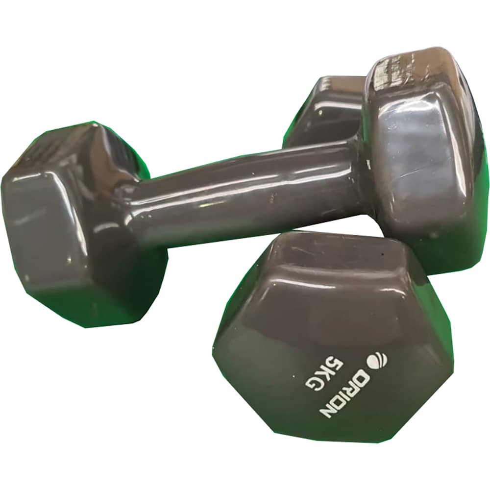 Gantera vinyl ORION VDB-03-5, 5kg, negru