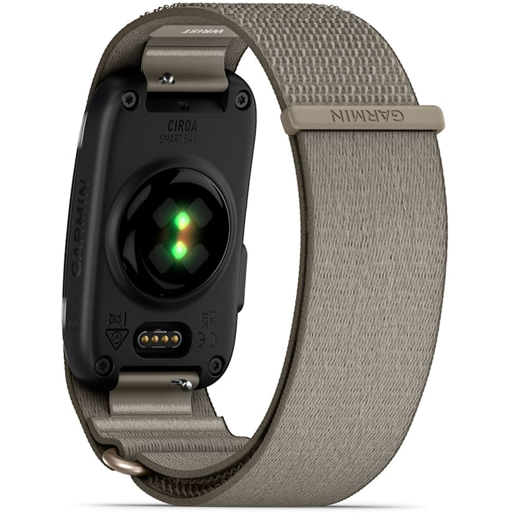 Bratara fitness GARMIN Cirqa, Android/iOS, Bluetooth, S/M, French Gray