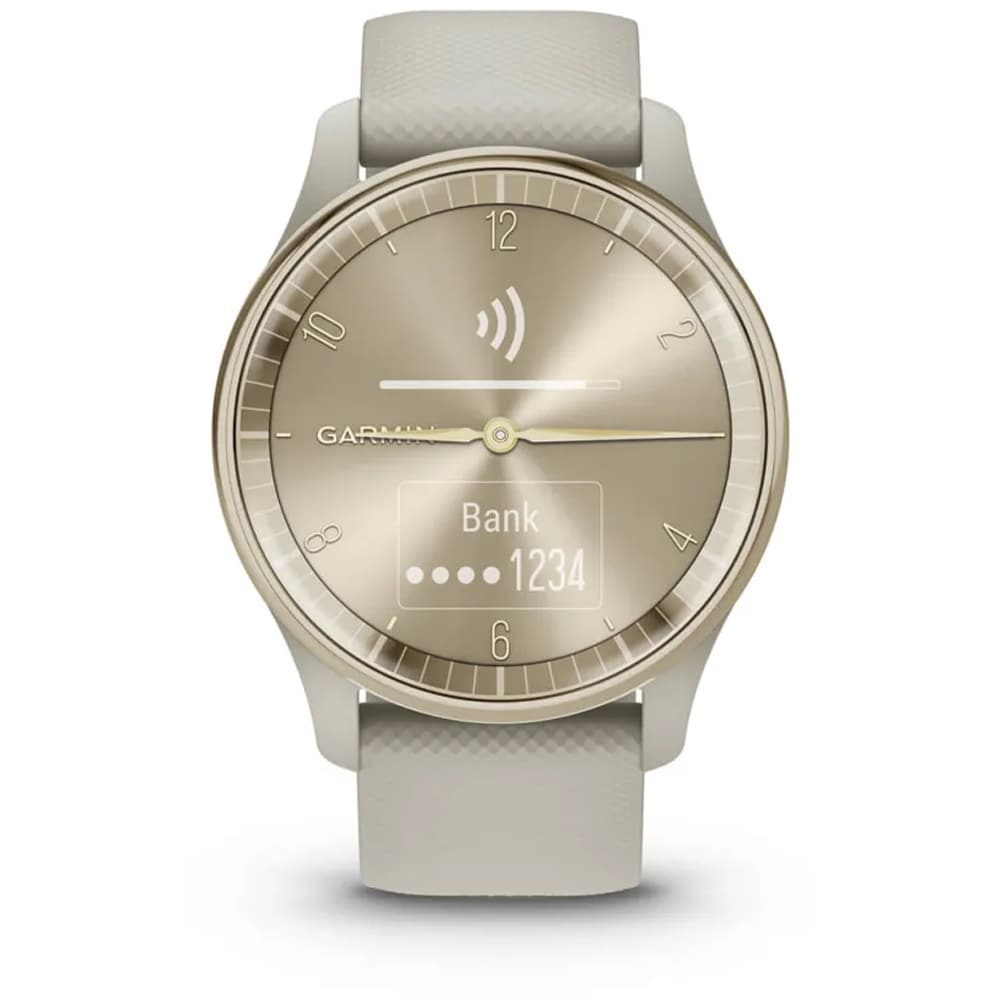Smartwatch GARMIN Vivomove Trend, GPS, Android/iOS, silicon, French Grey