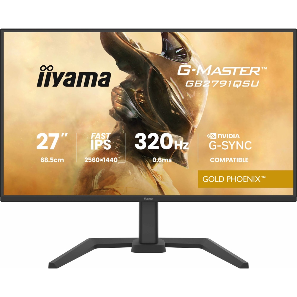 Monitor Gaming LED Fast IPS IIYAMA G-Master GB2791QSU-B1, 27", QHD, 320Hz, negru