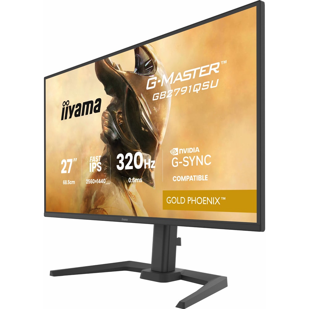 Monitor Gaming LED Fast IPS IIYAMA G-Master GB2791QSU-B1, 27", QHD, 320Hz, negru