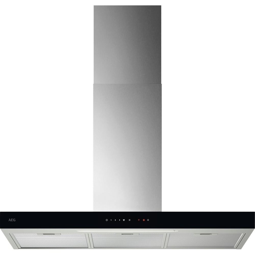 Hota decorativa AEG GB67D91HL, 1 motor, 730 m3/h, L 90 cm, inox