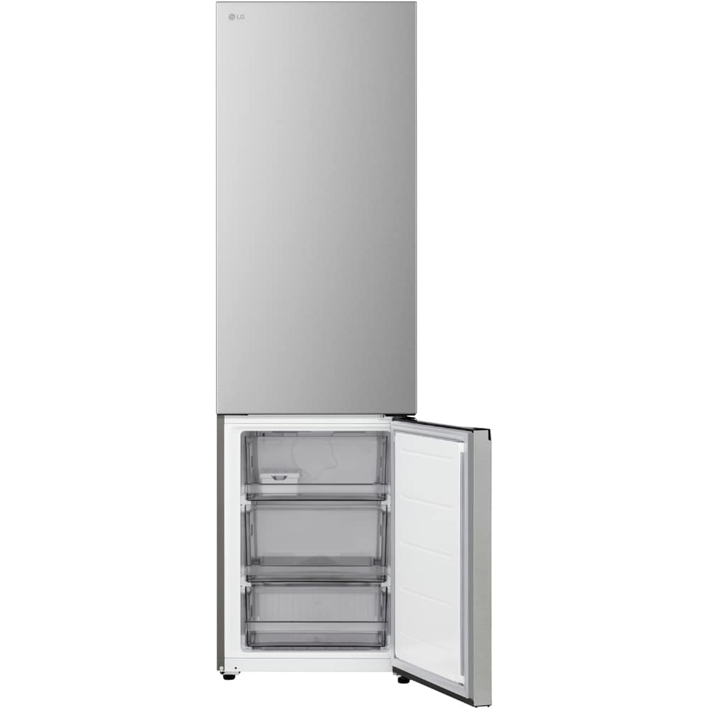 Combina frigorifica LG GBBS322APY, No Frost, 375 l, H 203 cm, Clasa A, ThinQ, argintiu
