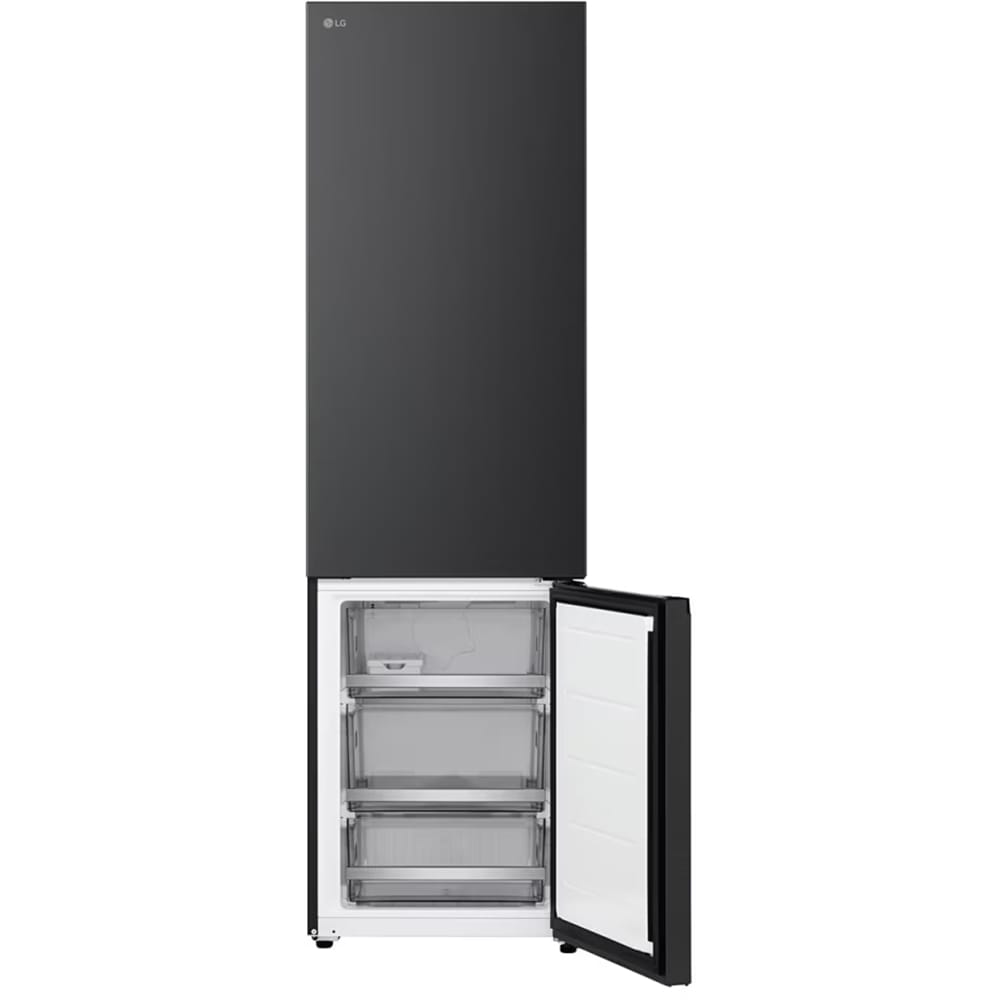 Combina frigorifica LG GBBS322BEV, No Frost, 375 l, H 203 cm, Clasa B, ThinQ, negru