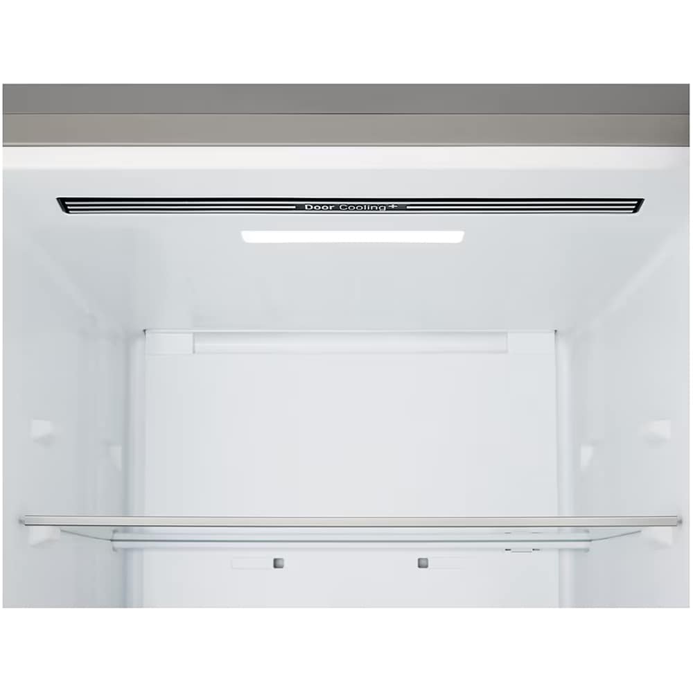 Combina frigorifica LG GBBS322CPY, No Frost, 375 l, H 203 cm, Clasa C, ThinQ, argintiu