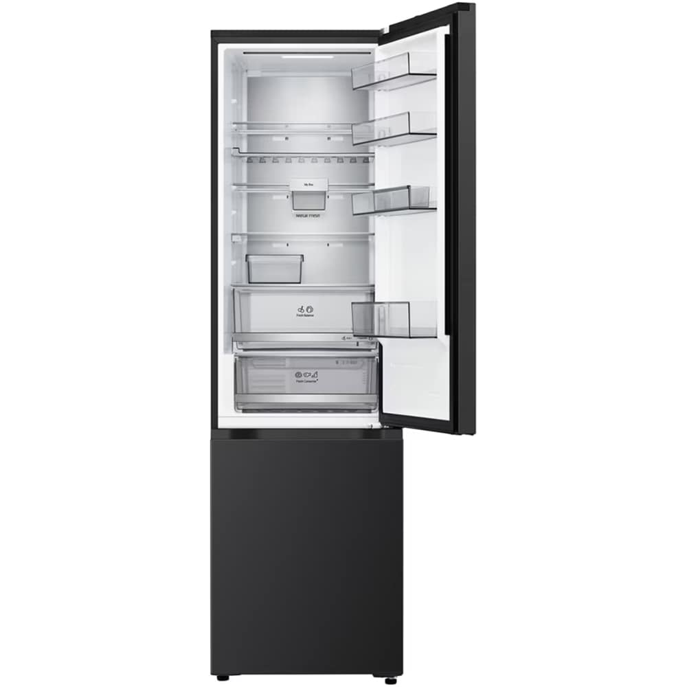 Combina frigorifica LG GBBS726AEV, No Frost, 375 l, H 203 cm, Clasa A, ThinQ, negru